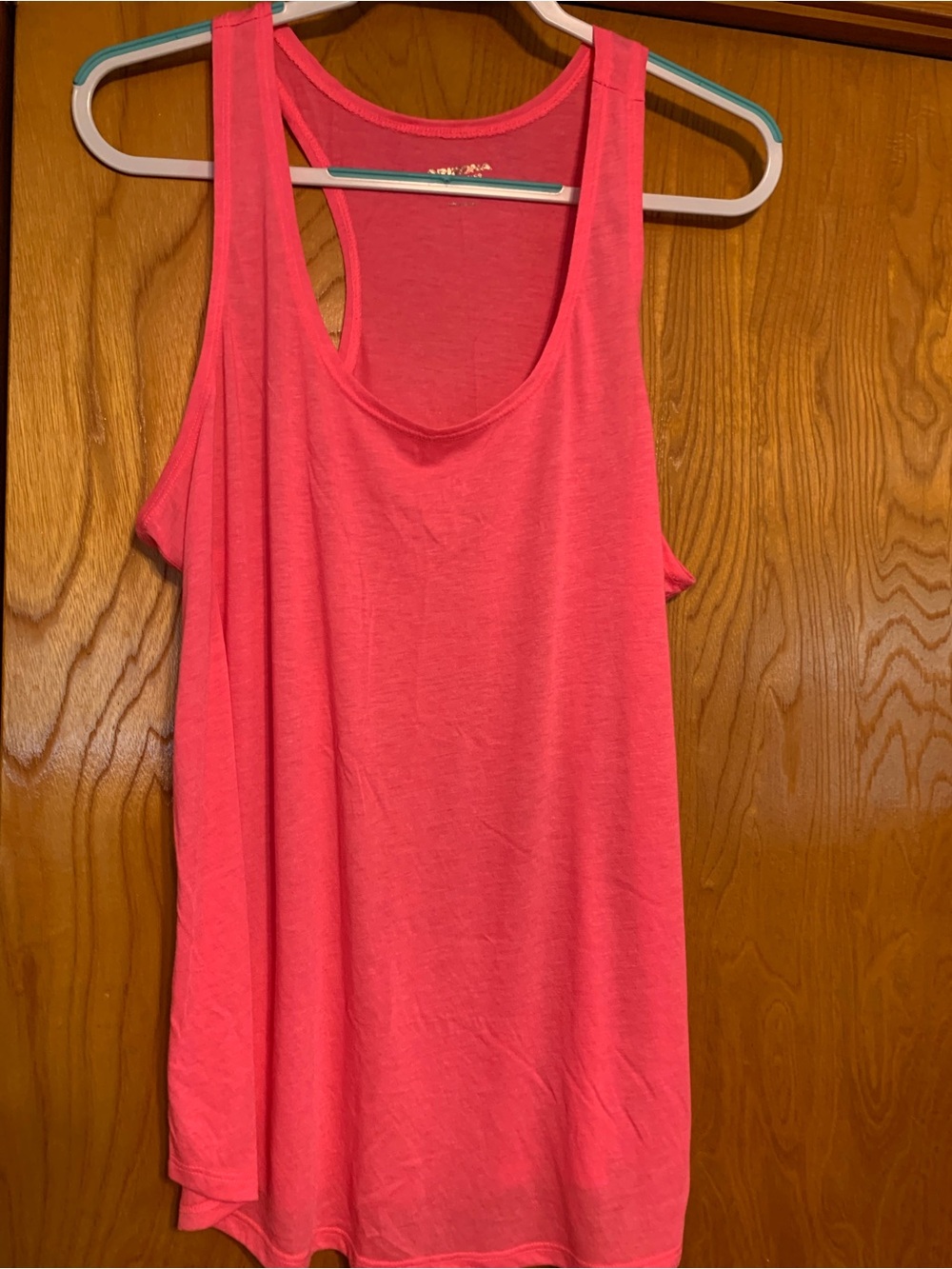 Women’s Sleeveless Tank Top - Bright Pink super soft xxl Arizona jean co